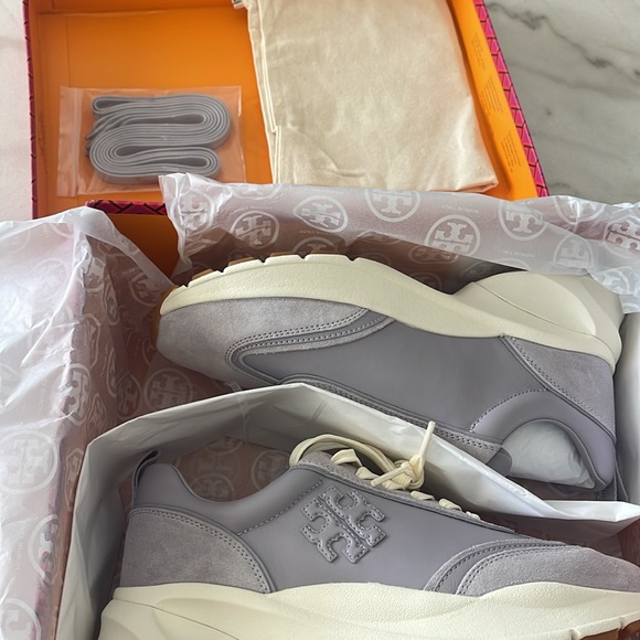 New TORY BURCH Sneakers Shoes Lavender Purple US 9.5 sale - Picture 3 of 12